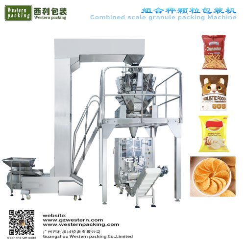 combined scale granule packing machine
